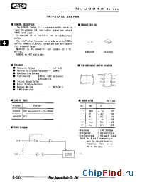 Datasheet NJU6342B manufacturer NJRC