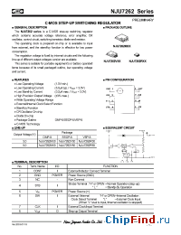 Datasheet NJU7262V30 manufacturer NJRC