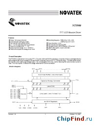 Datasheet NT3980 manufacturer Novatek