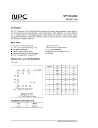 Datasheet CF1155 manufacturer NPC