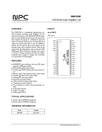 Datasheet CF1311 manufacturer NPC