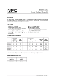 Datasheet CF5007AL2-1 manufacturer NPC