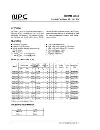 Datasheet CF5021AA manufacturer NPC