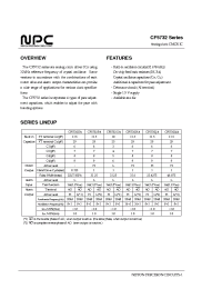 Datasheet CF5732GA manufacturer NPC