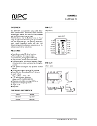 Datasheet CF8140A manufacturer NPC