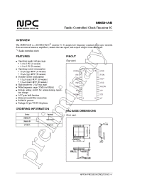 Datasheet CF9501A manufacturer NPC