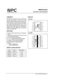 Datasheet NR8576BA manufacturer NPC