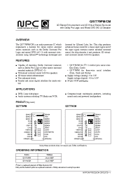Datasheet QS7779CM manufacturer NPC