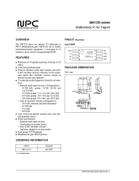 Datasheet SM1125 manufacturer NPC