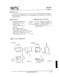 Datasheet SM1140 manufacturer NPC