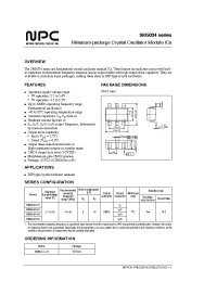 Datasheet SM5024AL1H manufacturer NPC