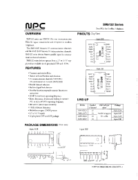 Datasheet SM5132DP manufacturer NPC