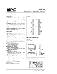 Datasheet SM5877 manufacturer NPC