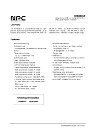 Datasheet SM5903 manufacturer NPC