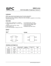 Datasheet SM6610A manufacturer NPC
