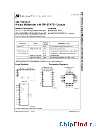Datasheet 54F251AFM manufacturer National Semiconductor