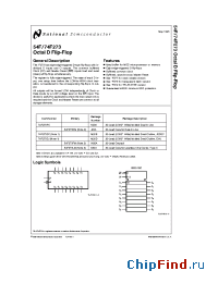 Datasheet 54F273DM manufacturer National Semiconductor