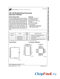 Datasheet 54F402FM manufacturer National Semiconductor