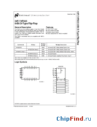 Datasheet 54F825 manufacturer National Semiconductor