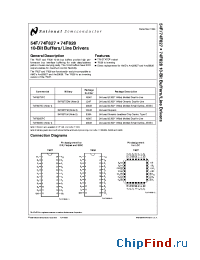 Datasheet 54F827 manufacturer National Semiconductor