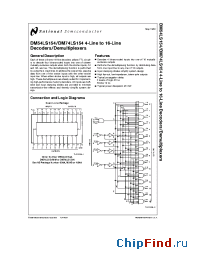 Datasheet 54LS11J manufacturer National Semiconductor
