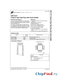 Datasheet 5962-8762701SA manufacturer National Semiconductor