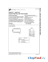 Datasheet 5962-8769701B2A manufacturer National Semiconductor