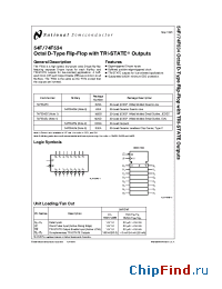 Datasheet 74F534 manufacturer National Semiconductor