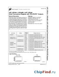 Datasheet 74F646BSC manufacturer National Semiconductor