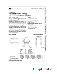Datasheet 74LCX273 manufacturer National Semiconductor