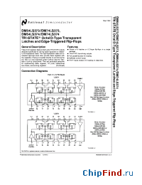 Datasheet 74LS37 manufacturer National Semiconductor