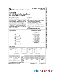 Datasheet 74LVT2244MTC manufacturer National Semiconductor
