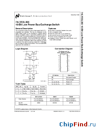Datasheet 74LVX3L383 manufacturer National Semiconductor