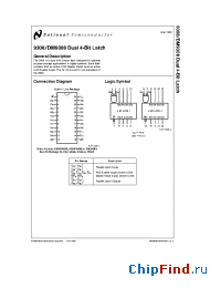 Datasheet 9308 manufacturer National Semiconductor