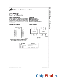 Datasheet 9321 manufacturer National Semiconductor