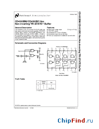 Datasheet CD4503 manufacturer National Semiconductor