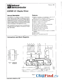 Datasheet COP470 manufacturer National Semiconductor
