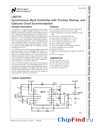 Datasheet CRCW08052101F manufacturer National Semiconductor