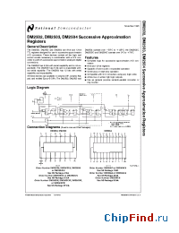 Datasheet DM2502CJ manufacturer National Semiconductor