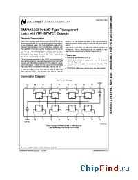 Datasheet DM74AS533 manufacturer National Semiconductor