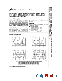 Datasheet DM81LS95AWM manufacturer National Semiconductor