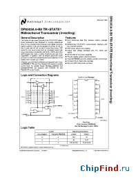 Datasheet DP8303AN manufacturer National Semiconductor