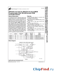 Datasheet DP8420V-33 manufacturer National Semiconductor