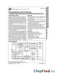 Datasheet DP8428 manufacturer National Semiconductor
