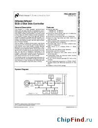 Datasheet DP8497 manufacturer National Semiconductor