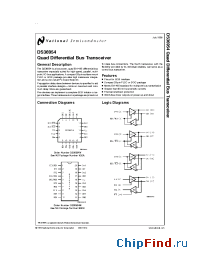 Datasheet DS36954M manufacturer National Semiconductor