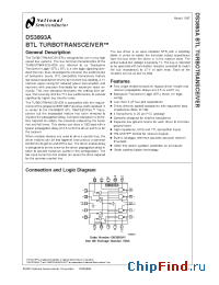 Datasheet DS3893A manufacturer National Semiconductor