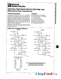 Datasheet DS8T26AM manufacturer National Semiconductor