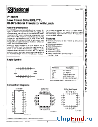 Datasheet F100328D manufacturer National Semiconductor