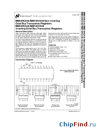 Datasheet HC646 manufacturer National Semiconductor